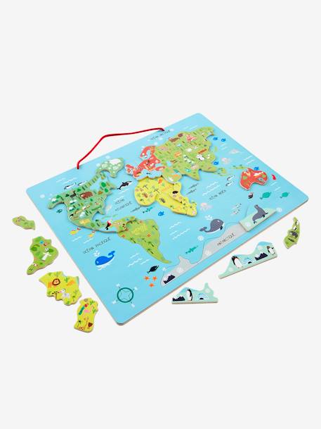 Magnetic World Puzzle - French Version - FSC® Certified Multi 