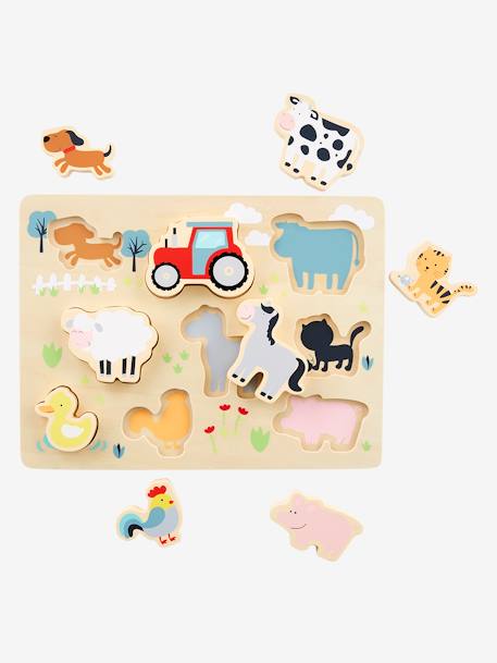 Farm Sort & Fit Puzzle - Wood FSC® Certified Multi 