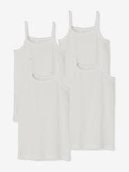 Pack of 4 Girls' Vest Tops