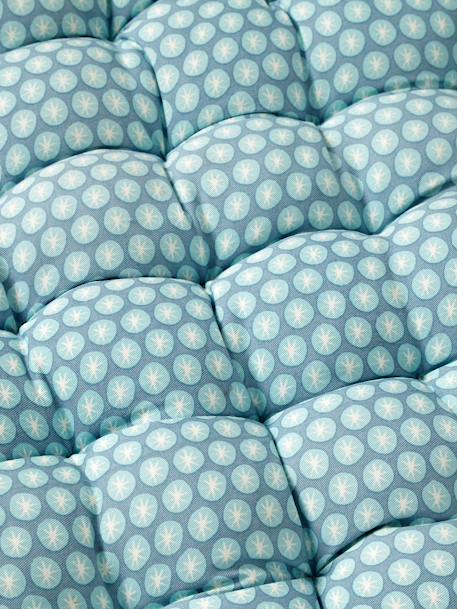 Floor Cushion Blue/Print 