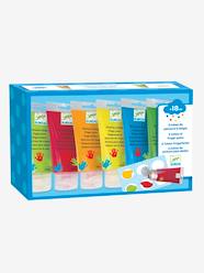 Toys-Arts & Crafts-6 Finger Paint Tubes, by DJECO