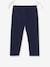 Mid-Calf Leggings for Girls Dark Blue+GREEN LIGHT SOLID+White 