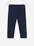 Mid-Calf Leggings for Girls Dark Blue+GREEN LIGHT SOLID+White 