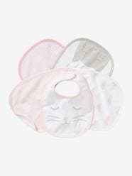 Nursery-Mealtime-Bibs-Pack of 5 Newborn Bibs