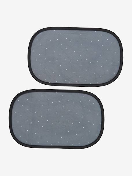 Pack of 2 Sun Visors Light Grey 