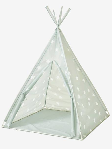 Inca Teepee Light Grey/Print+Light Pink/Print 