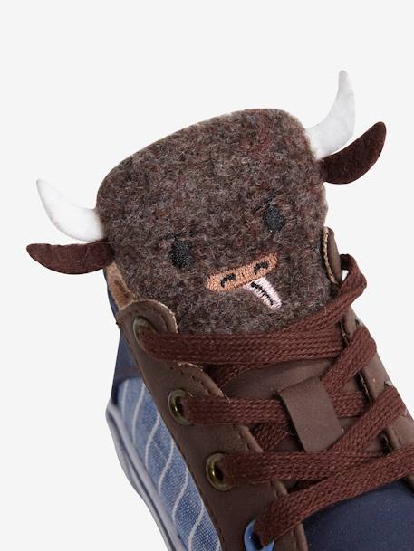 Trainers with Buffalo-Shaped Tongue for Boys Blue 