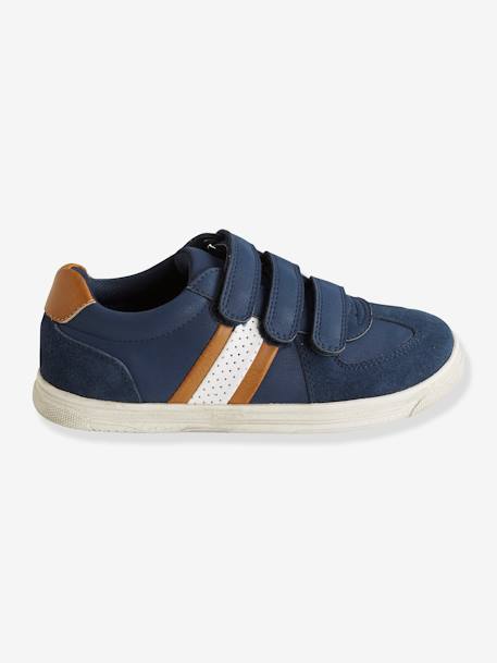 Trainers with Touch-Fastening Tab for Boys Dark Blue 