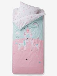 Bedding & Decor-Child's Bedding-Ready-for-Bed Set without Duvet, Magic Unicorns Theme