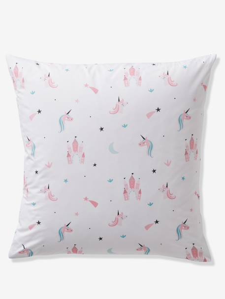 Ready-for-Bed Set without Duvet, Magic Unicorns Theme Light Pink 