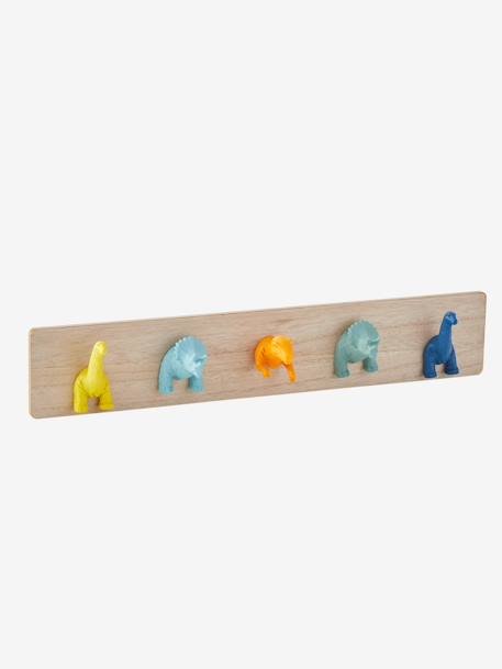 Coat Rack with Pegs, Dinosaurs Multi 