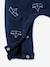 Newborn Baby Ensemble, Hat, Bodysuit and Dungarees Dark Blue/Print 