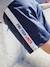 Sports Bermuda Shorts, Side Stripe, for Boys BLUE DARK SOLID WITH DESIGN 