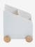 Bookcase on Wheels, LIGNE SCHOOL White 