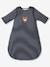 Baby Sleep Bag, Long Sleeves, Forest Buddy Dark Blue+striped green 