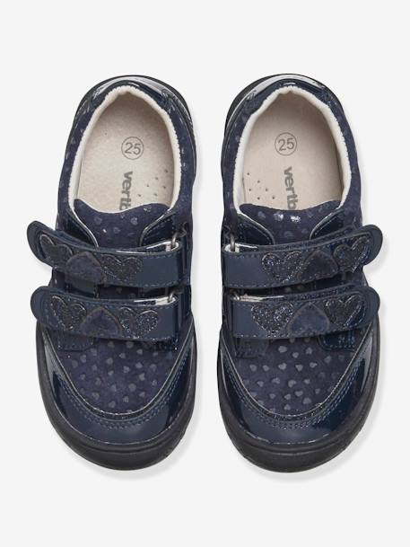 Leather Derby Shoes, for Girls, Designed for Autonomy Dark Blue 