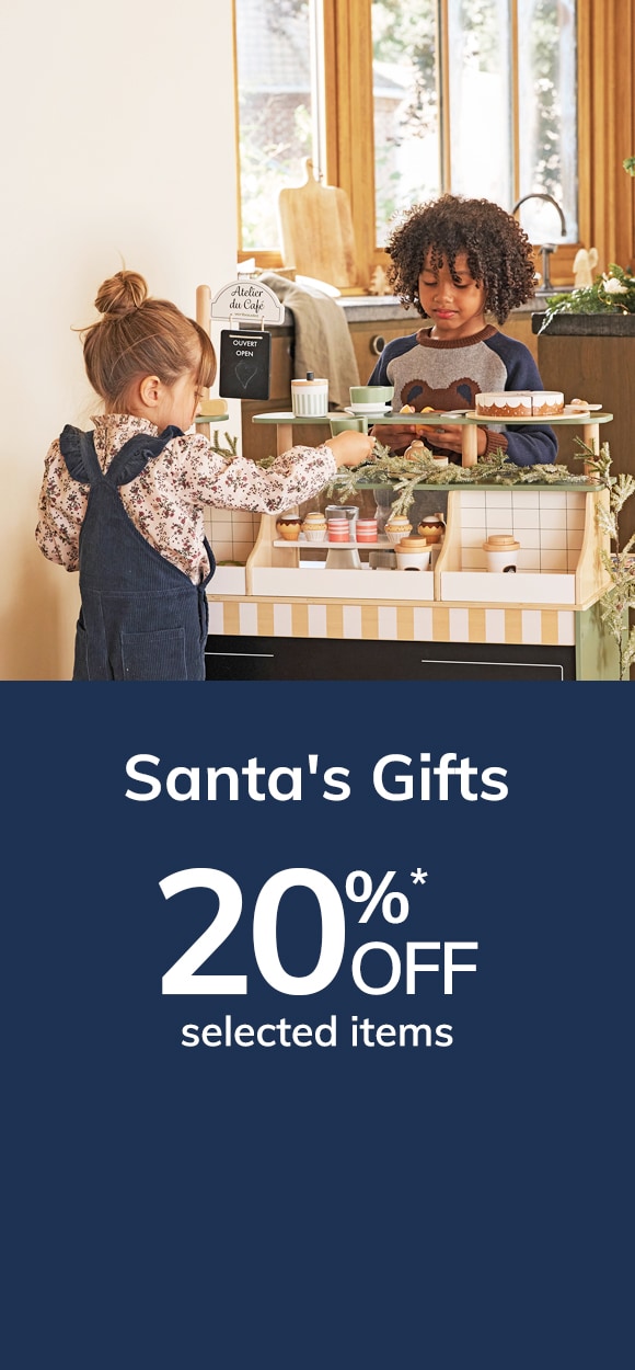 Santa's Gifts 20% off* selected items